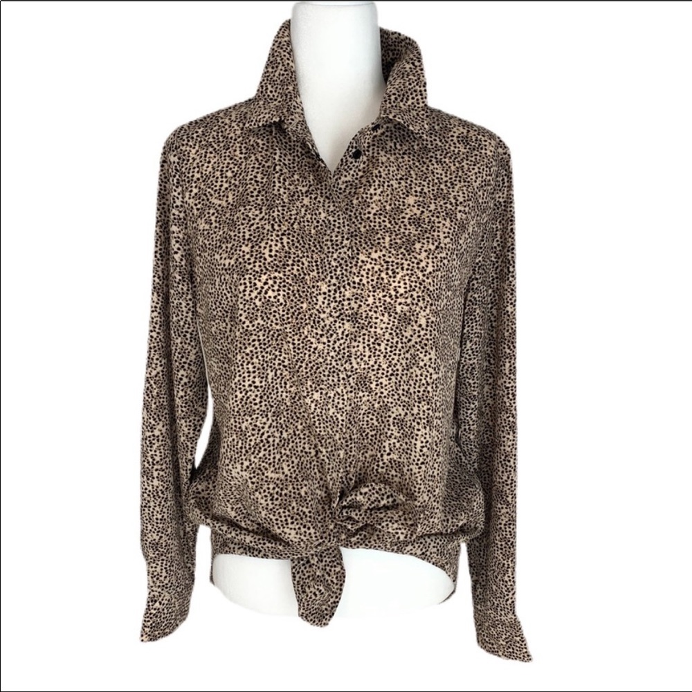 Animal Print Blouse